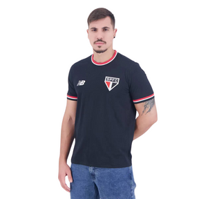 Camiseta São Paulo Retrô Preta