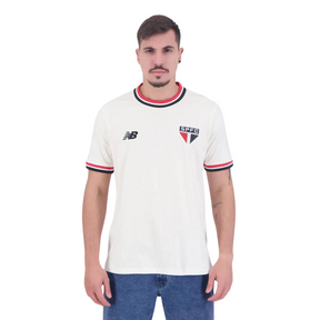 Camisa São Paulo Retrô Off White