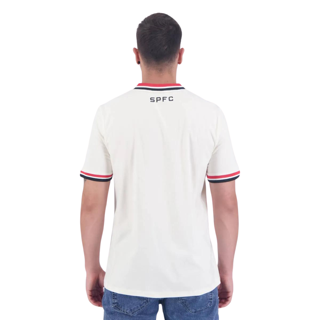 Camisa São Paulo Retrô Off White