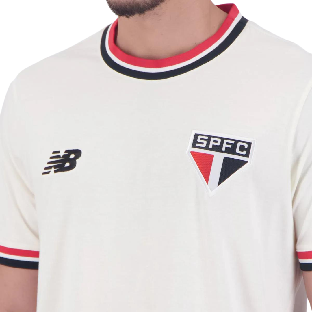 Camisa São Paulo Retrô Off White