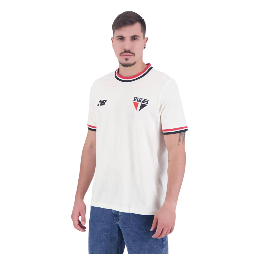 Camisa São Paulo Retrô Off White