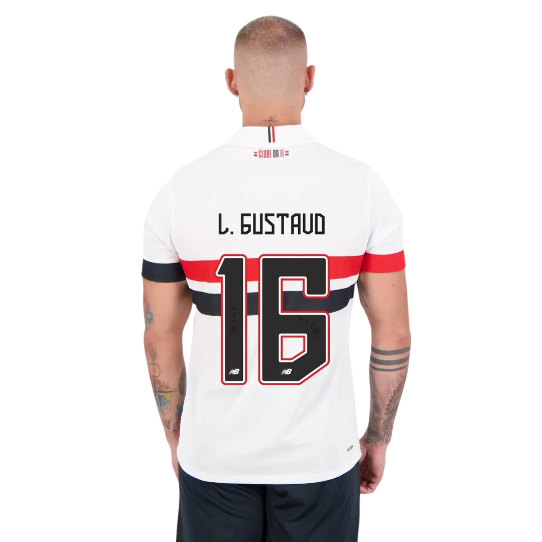 Camisa São Paulo 24/25 Home L. Gustavo