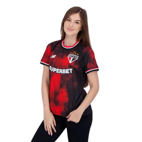 Camisa Feminina São Paulo 24/25 Comemorativa