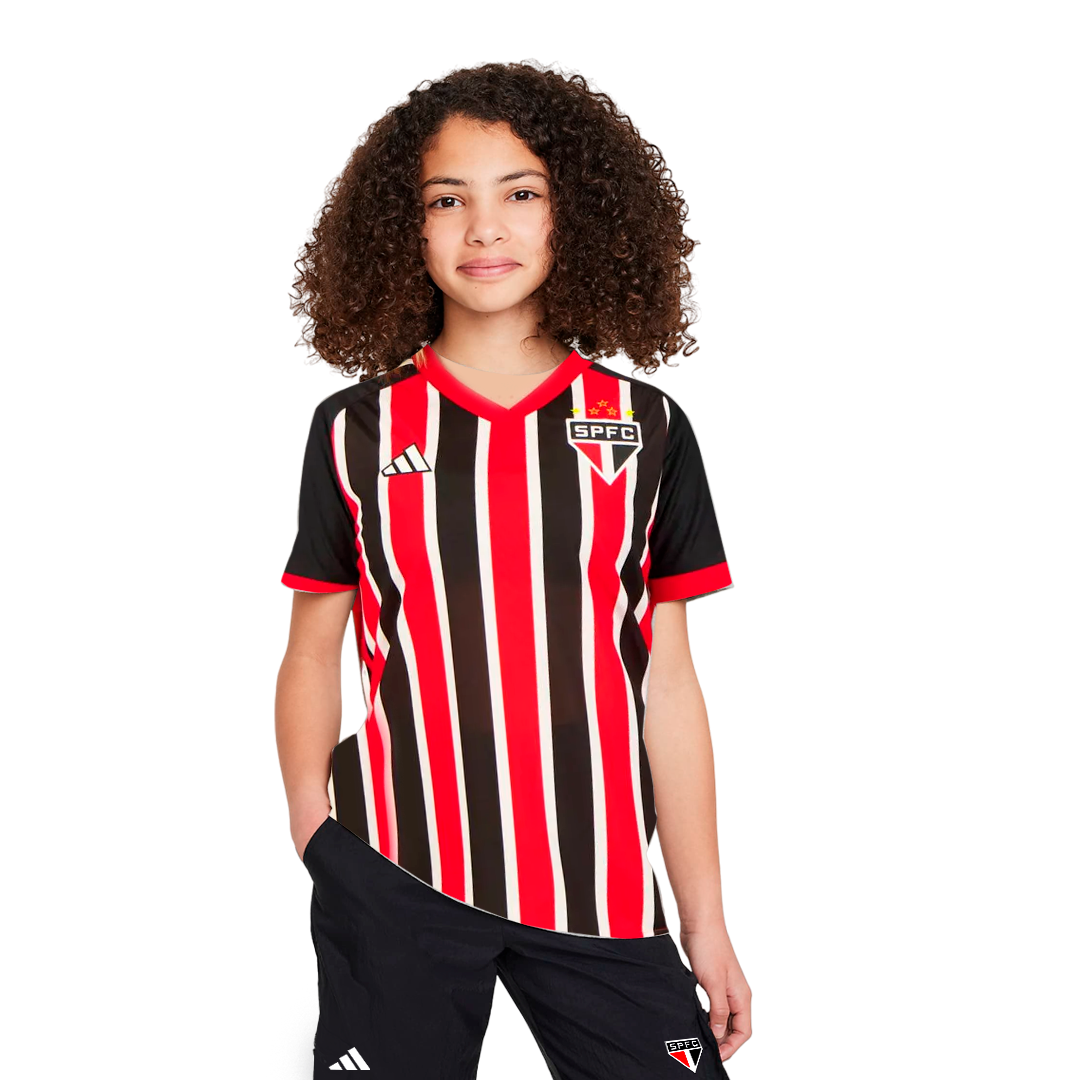 Conjunto Infantil Feminino São Paulo 23/24 Away