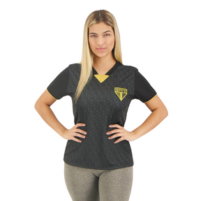 Camisa São Paulo Roleplay Feminina Preta