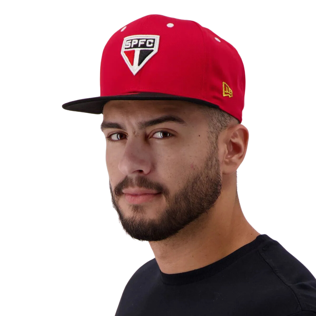 Boné NE 950 São Paulo Escudo Vermelho